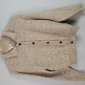 Vintage Winona wool oatmeal cream Cardigan sweater womens size medium